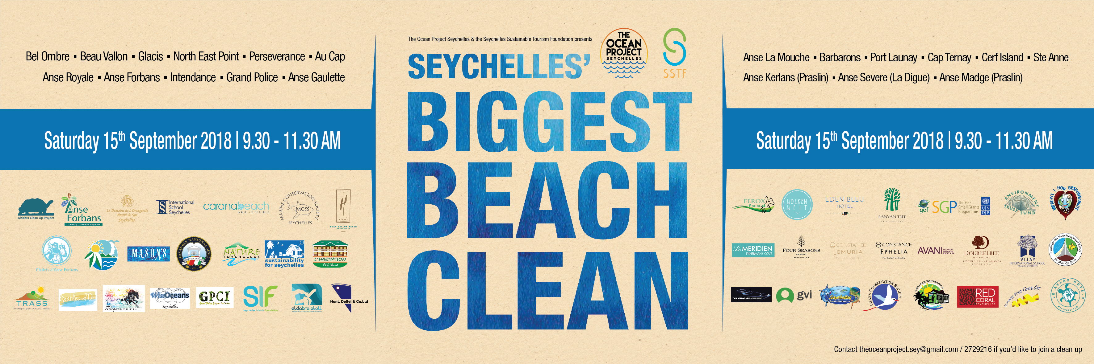 seychelles biggest beach clean up