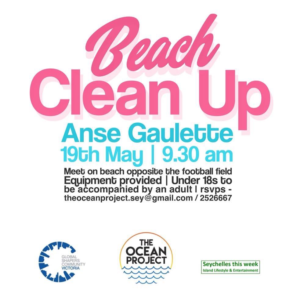 Anse Gaulette Clean Up poster